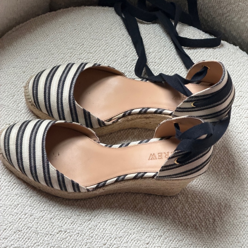 J Crew Espadrille Wedge Sandals - Picture 5 of 10